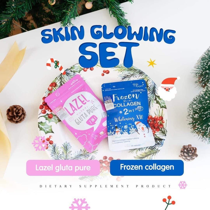 Best deals ever for frozen collagen and Lazel glutathione choose according to your preference Lazel glutathione and frozen collagen