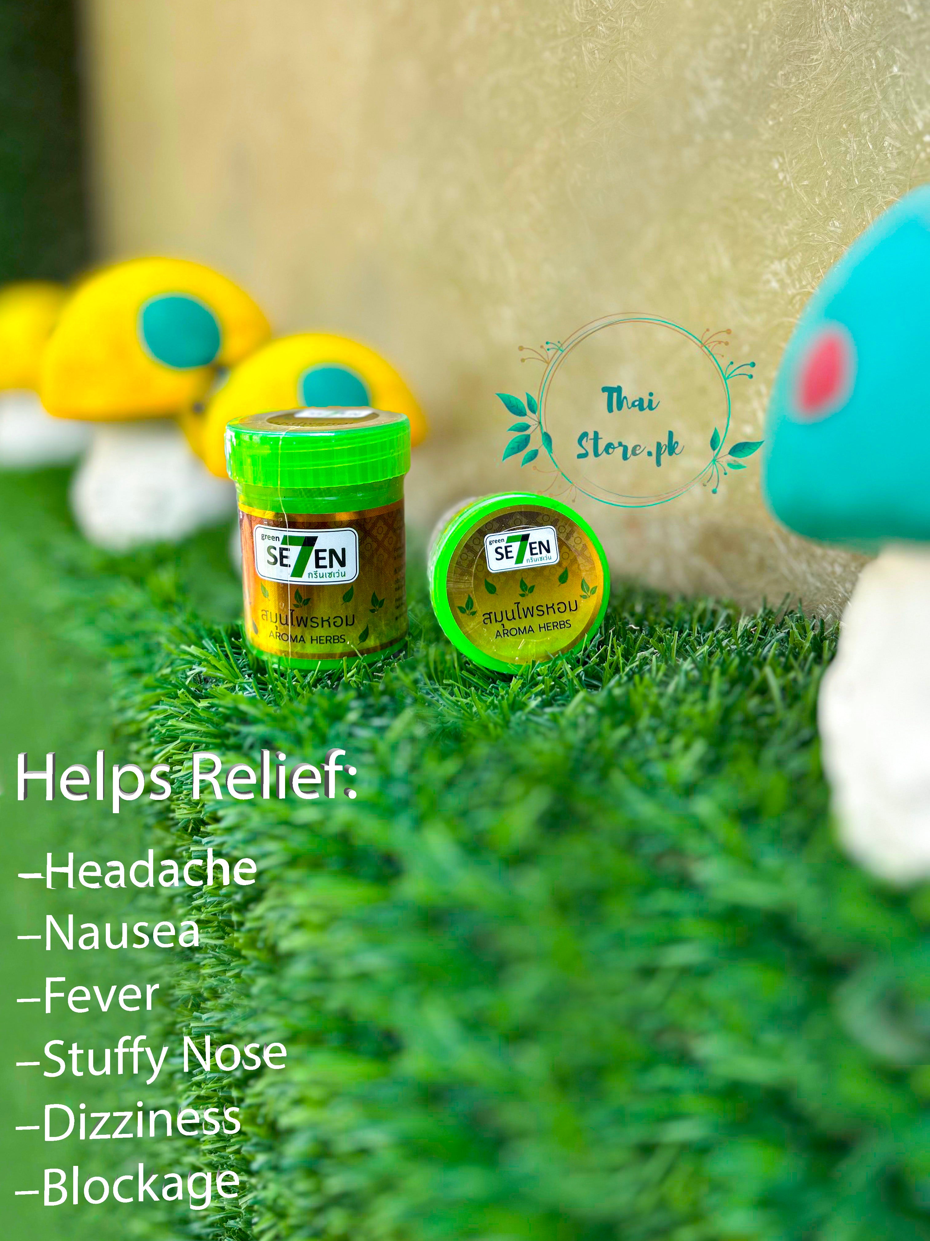 Green Seven Aroma Herbs Inhaler – Thai Store
