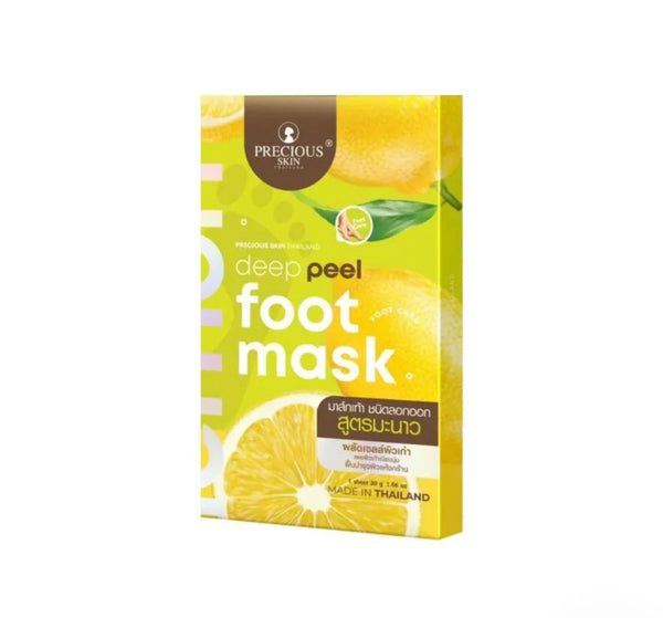 🍋 Lemon deep  Peel foot mask by precious skin 30g