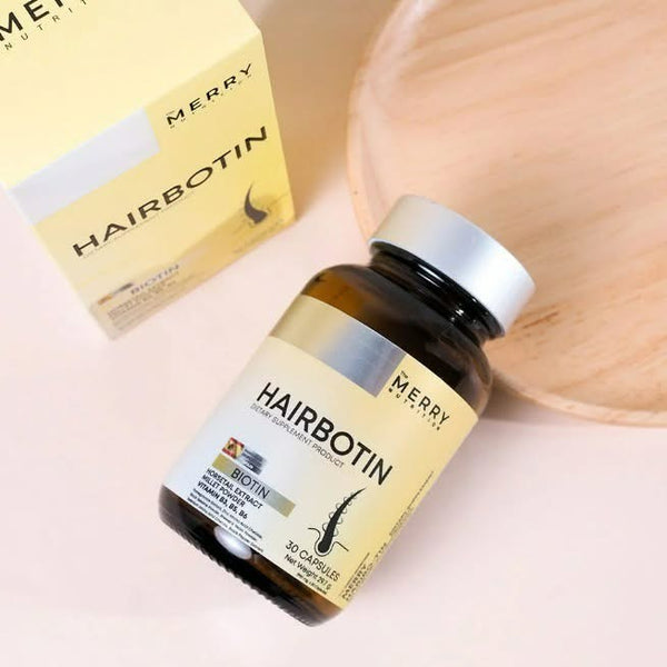 THE MERRY NUTRITION HAIRBOTIN SUPPLEMENT
30 capsules
