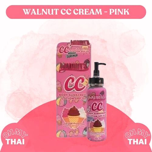 Walnut's CC Body Sunscreen Lotion SPF50 200ml