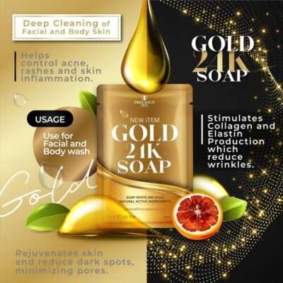 Thailand Precious skin 24K Gold Soap