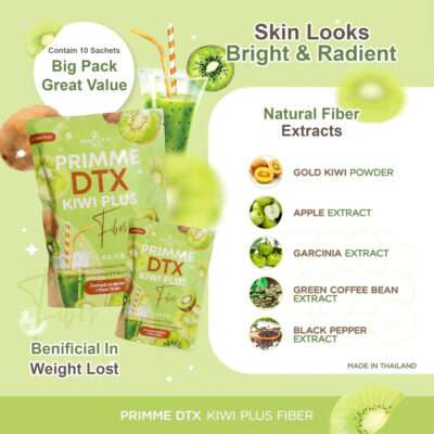 Primme Detox Kiwi Plus Fiber by Precious Skin