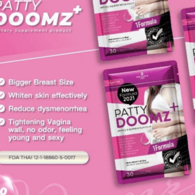 Patty Doomz Breast Enlargment and vaginal tightening Dietray Suplimment 30Capsules