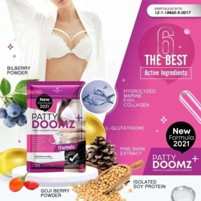 Patty Doomz Breast Enlargment and vaginal tightening Dietray Suplimment 30Capsules