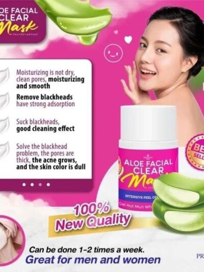 Aloe Facial Clear Mask Clear Nose Blackheads Remover