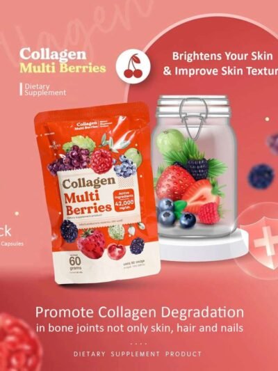 Collagen multi berries dietary supplement