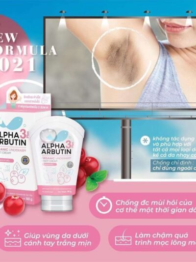 ALPHA ARBUTIN 3 PLUS ORGANIC UNDERARM NIGHT CREAM 50G