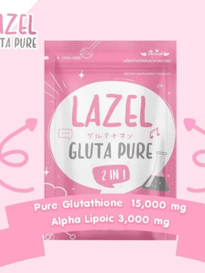 Lazel Gluta Pure Whitening Suppliment of glutathione 30 caps