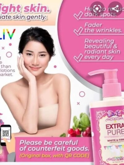 Extra Pure Glut Lotion from Precious Skin Thailand with SPF 100 PA++ 300ml With Glutathione and Collagen