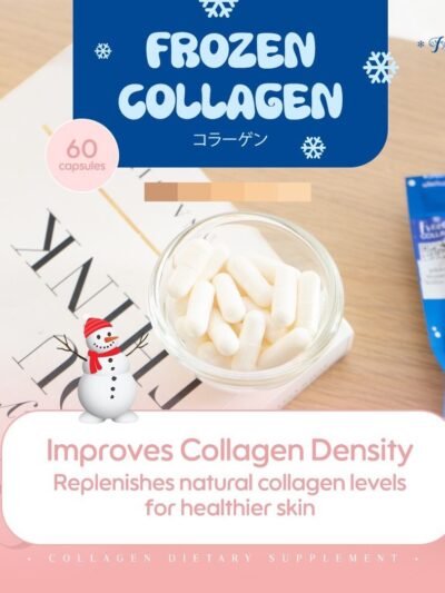 Frozen Collagen and Glutathione Dietary Supplement 60 caps