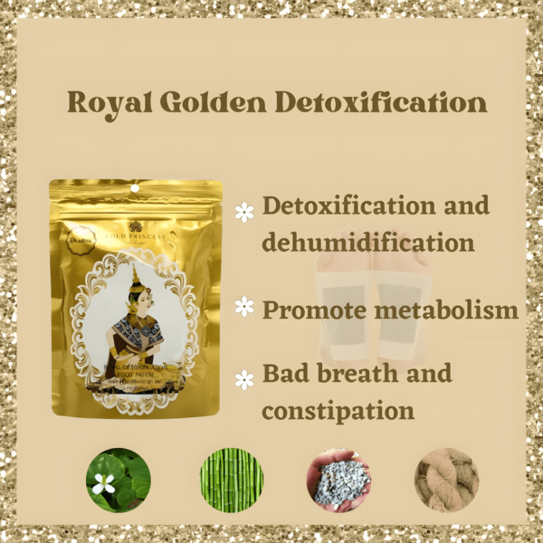 Royal detoxification foot patch