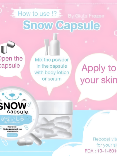 Gluta Snow Capsule For Whitening 30gm