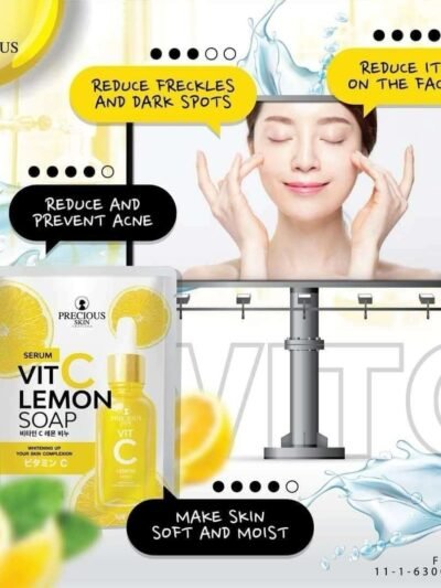 Vitamin C Lemon Soap by precious skin 70 g