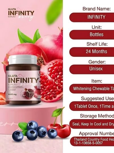 Gluta Infiniy 1000mg L-Glutathione Supplement