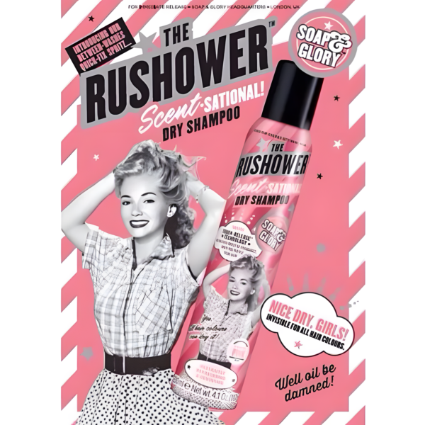 Soap & Glory The Rushower Scent Dry Shampoo, Instantly Refresh & Reviving, 200ml